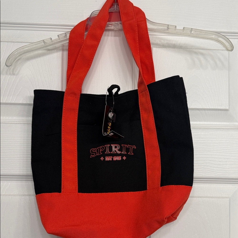 Spirit Black and orange Tote Bag exclusive